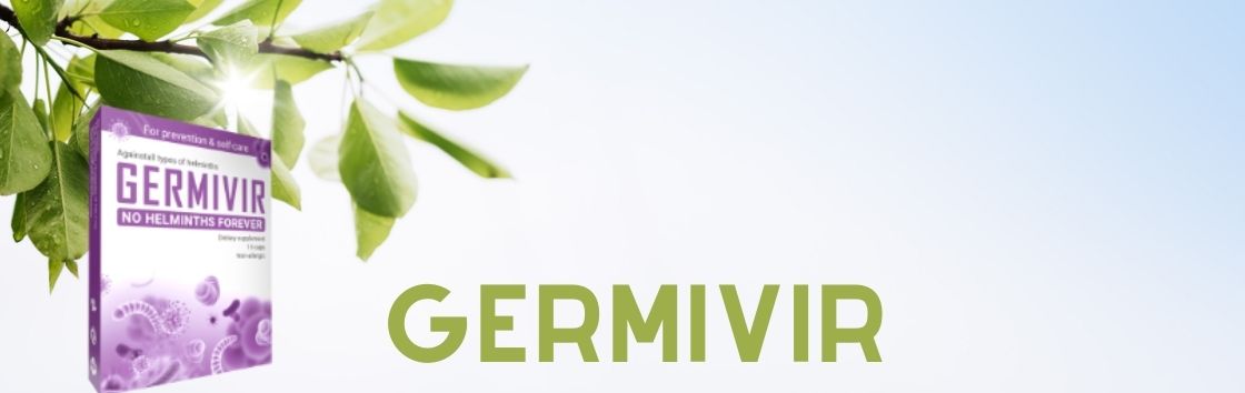 Germivir - pills to fight against parasites.