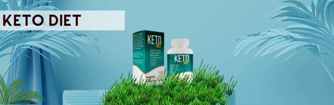 Keto Diet  Tablete - O sticlă de tablete este prezentată cu un fundal cu o bandă de măsurare și o scară. Este comercializat ca un supliment de pierdere în greutate care poate ajuta organismul să intre într -o stare de cetoză pentru a arde grăsime pentru energie.
