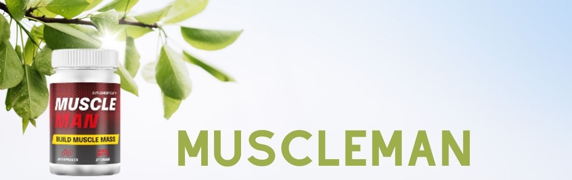 MUSCLEMAN - pills to increase muscle mass.