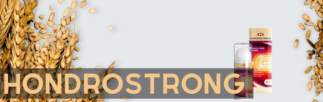 Hondrostrong  - Leve para casa, um suplemento natural para a saúde articular e óssea que pode ajudar a reduzir a inflamação e a dor.